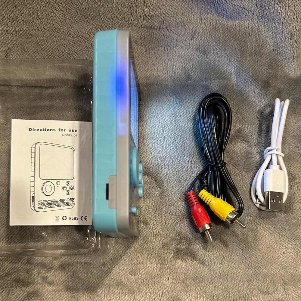 Handheld Game Console - gray/blue